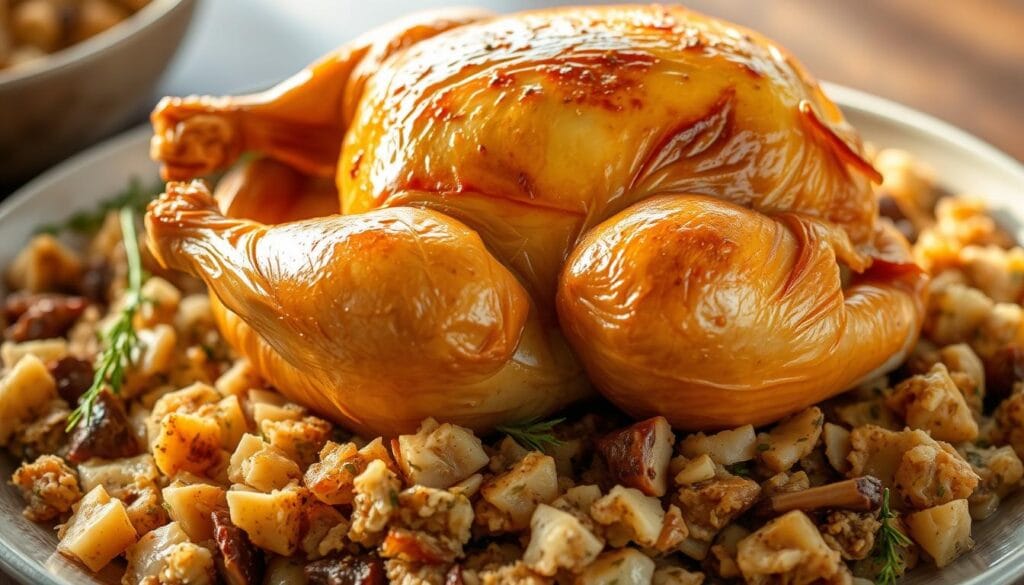 easy chicken and dressing